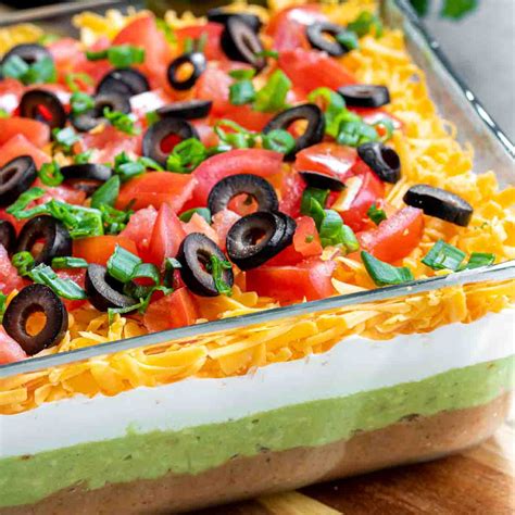 Mexican 7 Layer Dip Recipe - Home. Made. Interest.