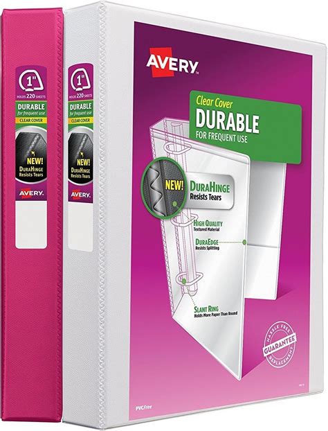 The UA-PTC Bookstore: Avery 1 INCH BINDER