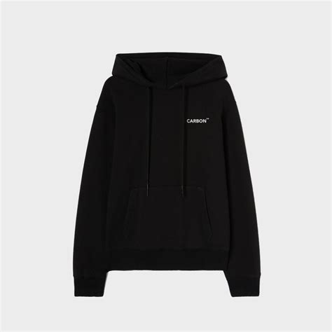 Carbon Black Cotton Hoodie with Anxiety Quote: Embrace Comfort and ...