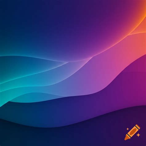 Abstract design with layered, flowing shapes in blue, teal, purple ...