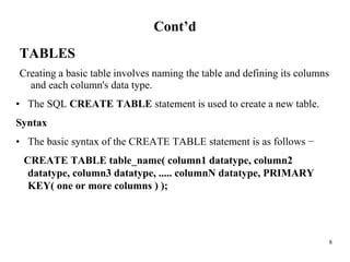 Image result for Database Table Query