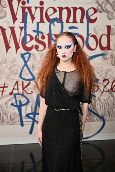 CHAPPELL ROAN at Andreas Kronthaler for Vivienne Westwood AW25/26 Runway Show in Paris 03/08 ...