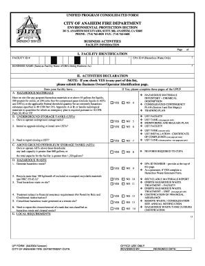 UNIFIED PROGRAM CONSOLIDATED FORM - Fill and Sign Printable Template Online