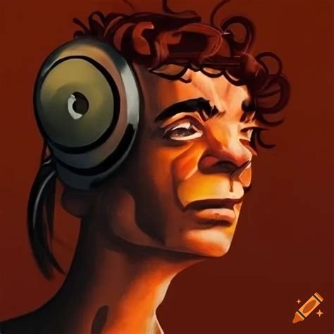 Book cover of harrison bergeron on Craiyon