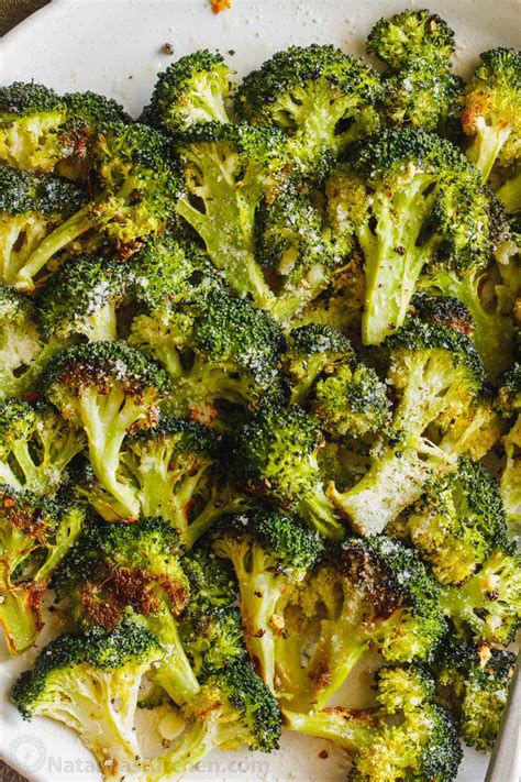 Oven-Roasted Broccoli Recipe - NatashasKitchen.com