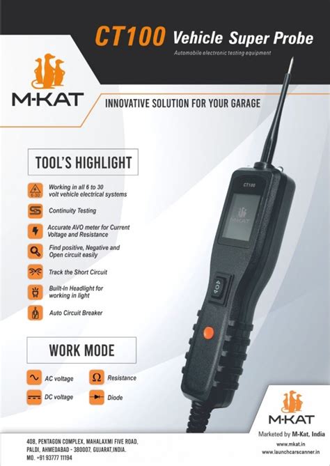CT-100 circuit tester