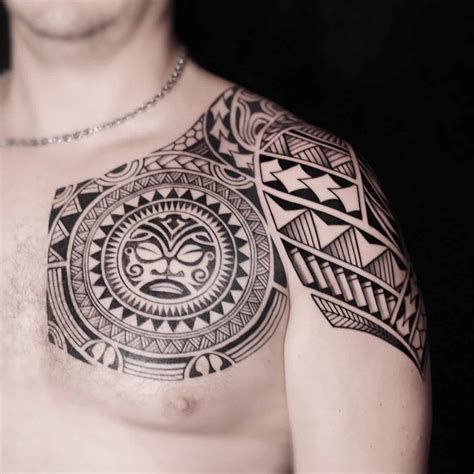 Filipino stencil polynesian tattoo design | Orangetattooshop.com