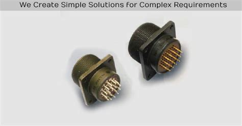 Customized Connectors- Designed For Special Applications