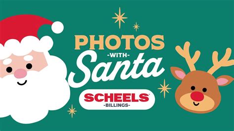 Photos with Santa at SCHEELS, 1121 Shiloh Crossing Blvd, 59102 ...