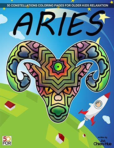 Aries 50 Coloring Pages for Older Kids Relaxation : Shih, Chien Hua ...