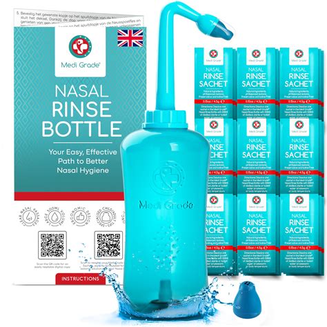 Nasal Irrigation Wash Neti Pot,Sinus Rinse Kit,Nasal Rinse,Sinus
