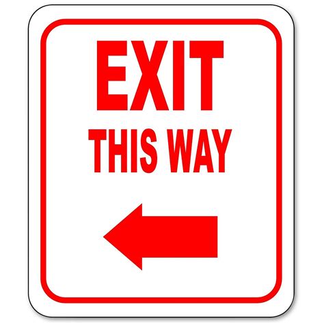 Image result for Cool Exit Sign