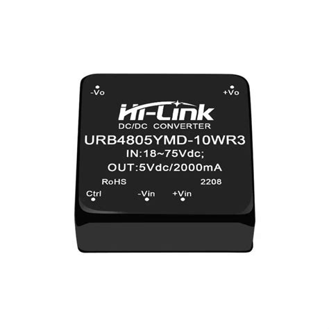 DC To DC Power Supply Module - HLK 1D0505 (B0505S-1WR3) Power Supply ...