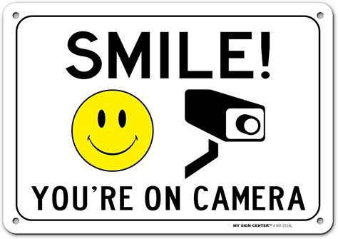 Smile You Re On Camera Sign Printable Free - Printable Word Searches