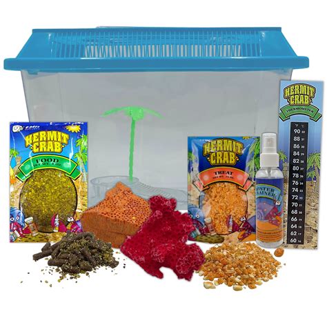 Buy Ultimate All in One Hermit Crab Cage Starter Pack, Beginner Habitat ...