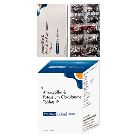 Amoxycillin 500 Mg + Clavulanic Acid 125 Mg Tablets Astonea Pharma Pvt