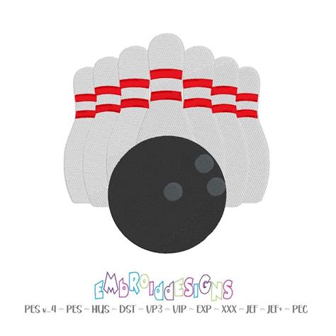 Image result for Bowling Patterns for Machine Embroidery
