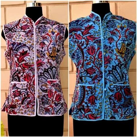 Cotton Jackets - COTTON PRINTED JACKETS Manufacturer from Jaipur