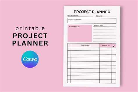 Image result for Project Planner Examples