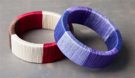 How to Make Thread Bangles 的图像结果