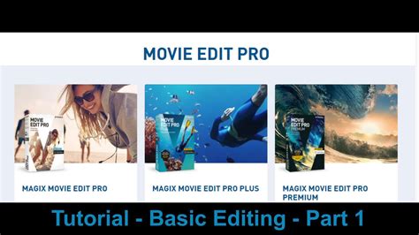 MAGIX Movie Edit Pro Tutorial 的图像结果