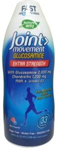 Nature's Way Wellesse Joint Movement Glucosamine, Berry, 33.8 Ounce ...