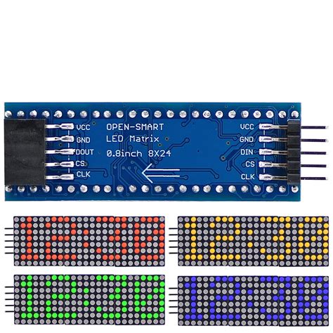Image result for Blue LED Dot-Matrix Display for Arduino How to Program It