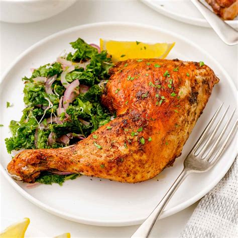 Air Fryer Chicken Quarters | Easy Wholesome