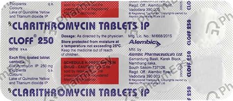 Cloff 250 MG Tablet (10): Uses, Side Effects, Price & Dosage | PharmEasy