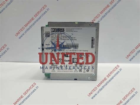 PHOENIX CONTACT QUINT-PS/1AC/24DC/20 POWER SUPPLY UNIT 2866776 REV 11 ...