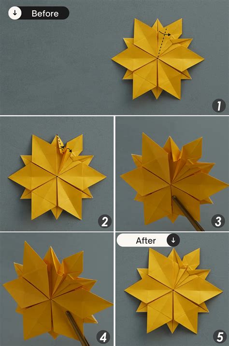 Image result for Snowflake Origami