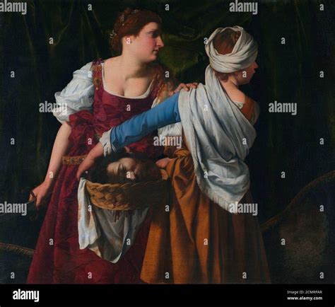 Judith and her maidservant with the head of Holofernes, by Orazio ...