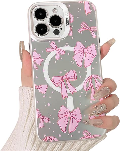 Amazon.com: ZOEVEES Bow Phone Case Compatible with iPhone 15 Pro Max ...