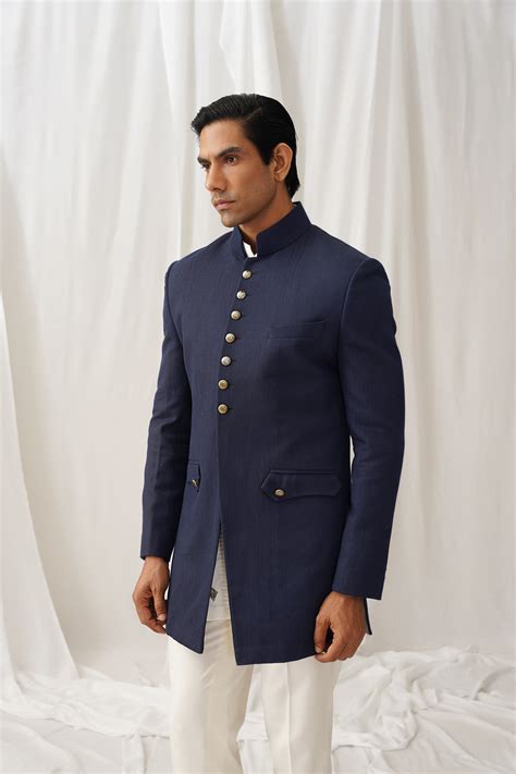 Tagai Achkan Set – Shop Bandhgala Suit India at SEVEN DC