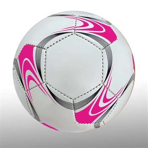 Black And Pink Soccer Ball