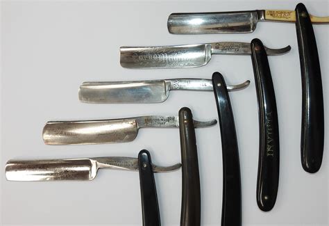 Lot - 5 Top Quality Antique Cut Throat Razors