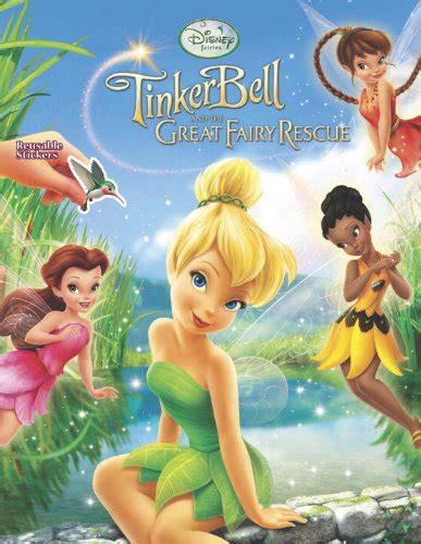 Buy Tinker Bell and the Great Fairy Rescue Reusable Sticker Book ...