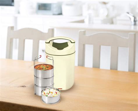 Milton Euroline Megatron Insulated Stainless Steel Electric Tiffin Box ...