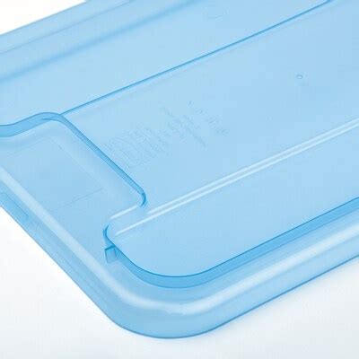 SAMLA lid for box 5 l, blue - IKEA