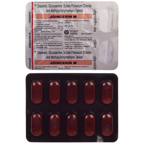Joincerin M - Strip of 10 Tablets : Amazon.in: Fashion