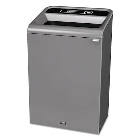 Rubbermaid Commercial 33 gal Recycling Bin, Bronze Vein/Bronze Vein ...
