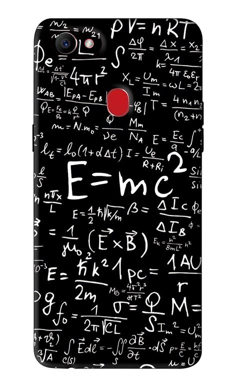 Physics Albert Einstein Formula Oppo F7 Back Skin Wrap | Only Rs.149 ...