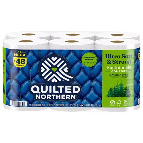 Quilted Northern Ultra Soft & Strong Toilet Paper - Shop Toilet paper ...