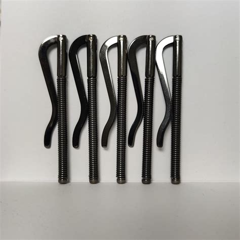 Pack of 5 Stainless Steel Money Clips - Gunmetal Black Finish - 80mm | eBay