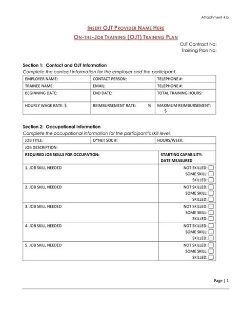 Image result for Training Plan PDF Example