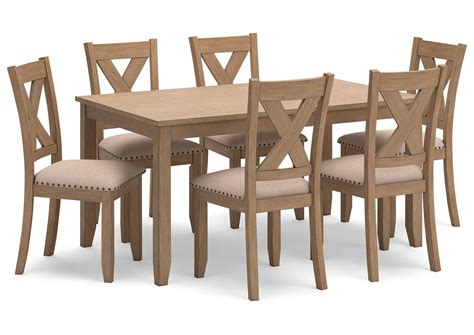 Sanbriar Dining Table and Chairs (Set of 7)