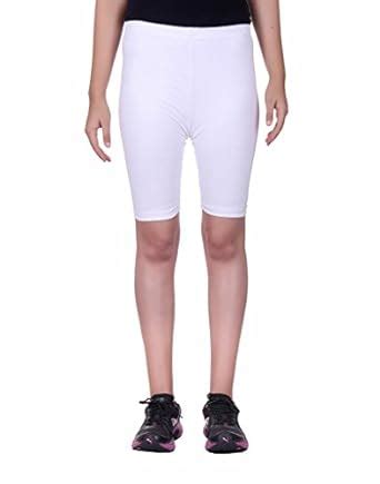 Alisha Stretchable Cycling Shorts - Pack of 4 (WHT_BLK_NVY_RED_14 ...