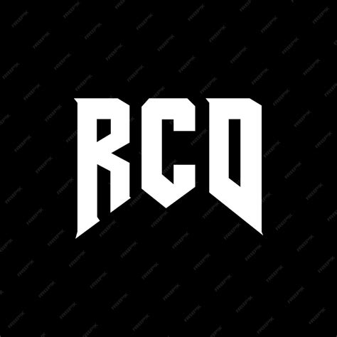 Rcd letter logo design for technology company rcd logo design black and ...