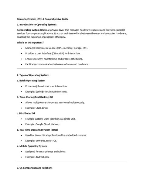 Operating System Process PDF 的图像结果