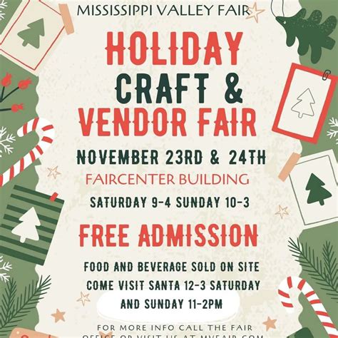 Mississippi Valley Fairgrounds | Our 2nd Annual Holiday Craft and ...